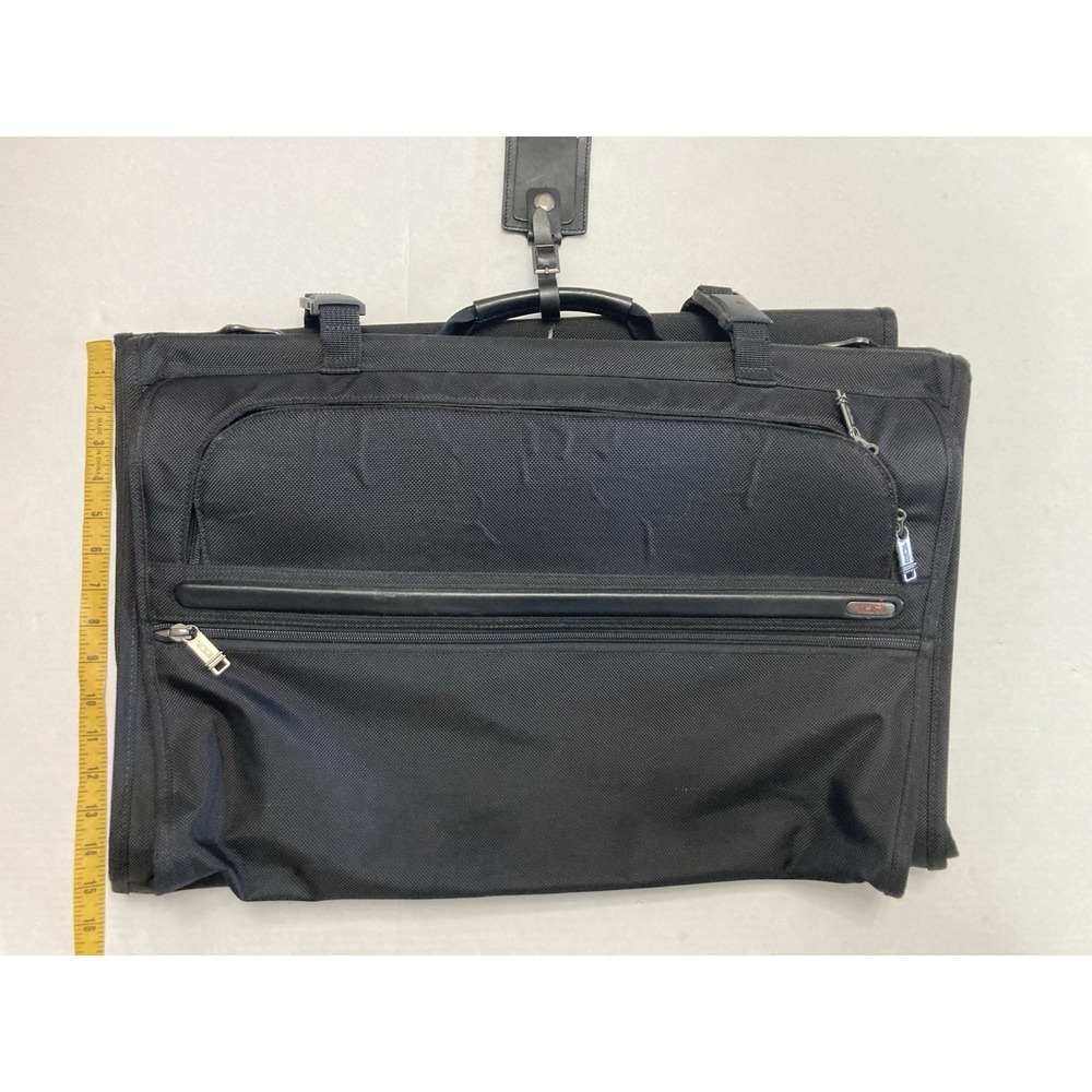 Tumi Ballistic Nylon Black Garment Bag Luggage Travel‎ Suitcase 22134D4